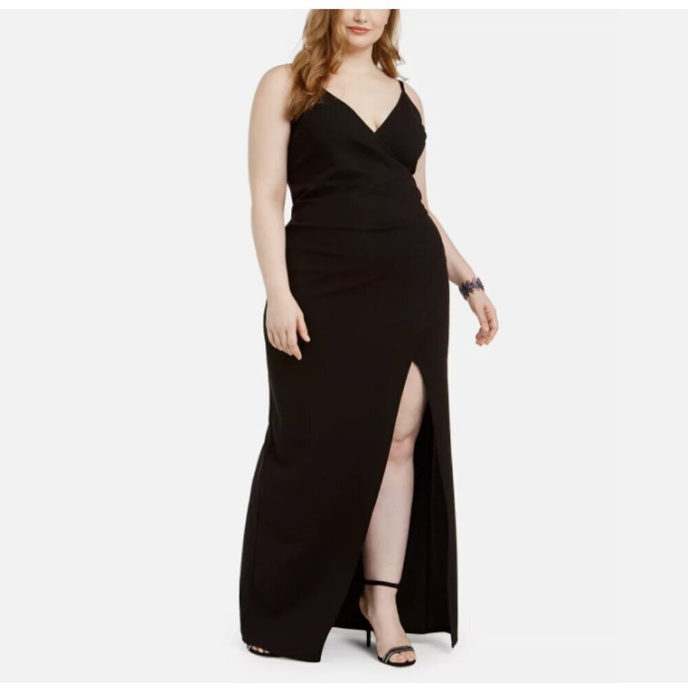 Emerald Sundae High-Slit Gown